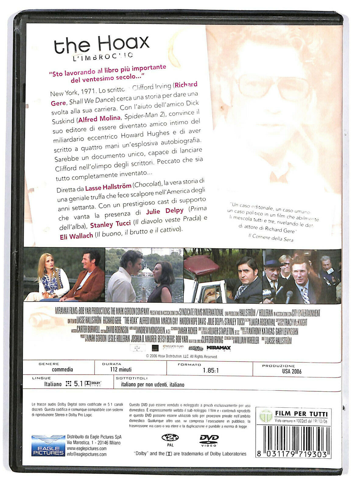 EBOND L'imbroglio - The Hoax  DVD  Ex Noleggio D580254