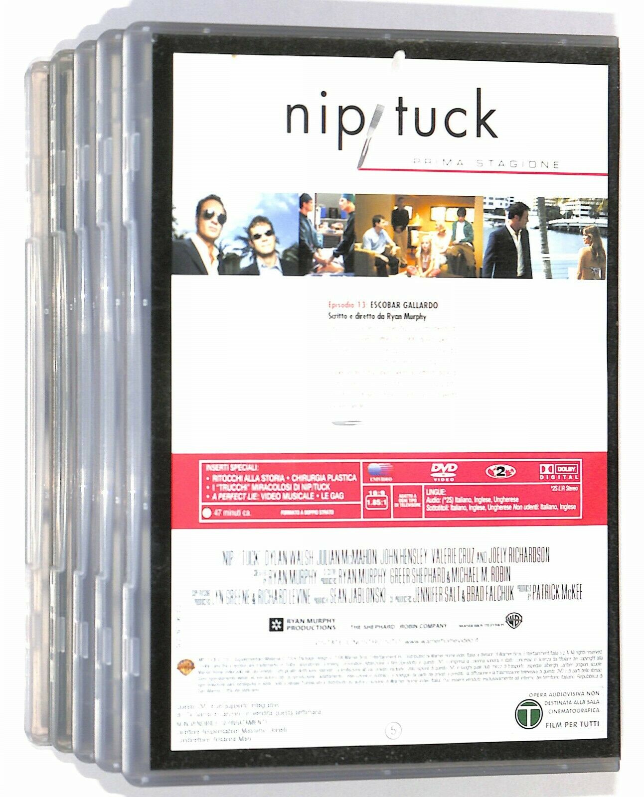 EBOND Nip/tuck - Stagione 01 (5 DVD) Editoriale D580306