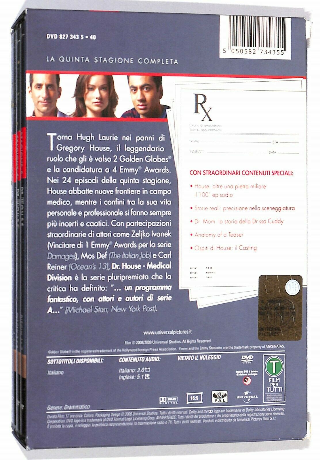 EBOND Dr. House Stagione 05 (6 DVD) D580310