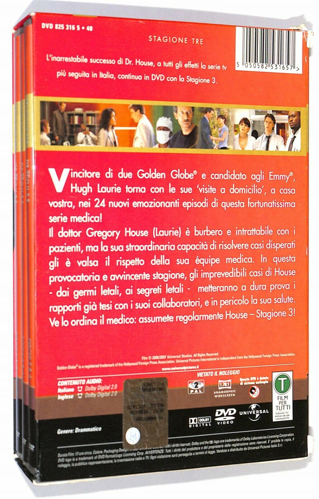 EBOND Dr. House. Medical Division Stagione 3 (6 DVD) D580311
