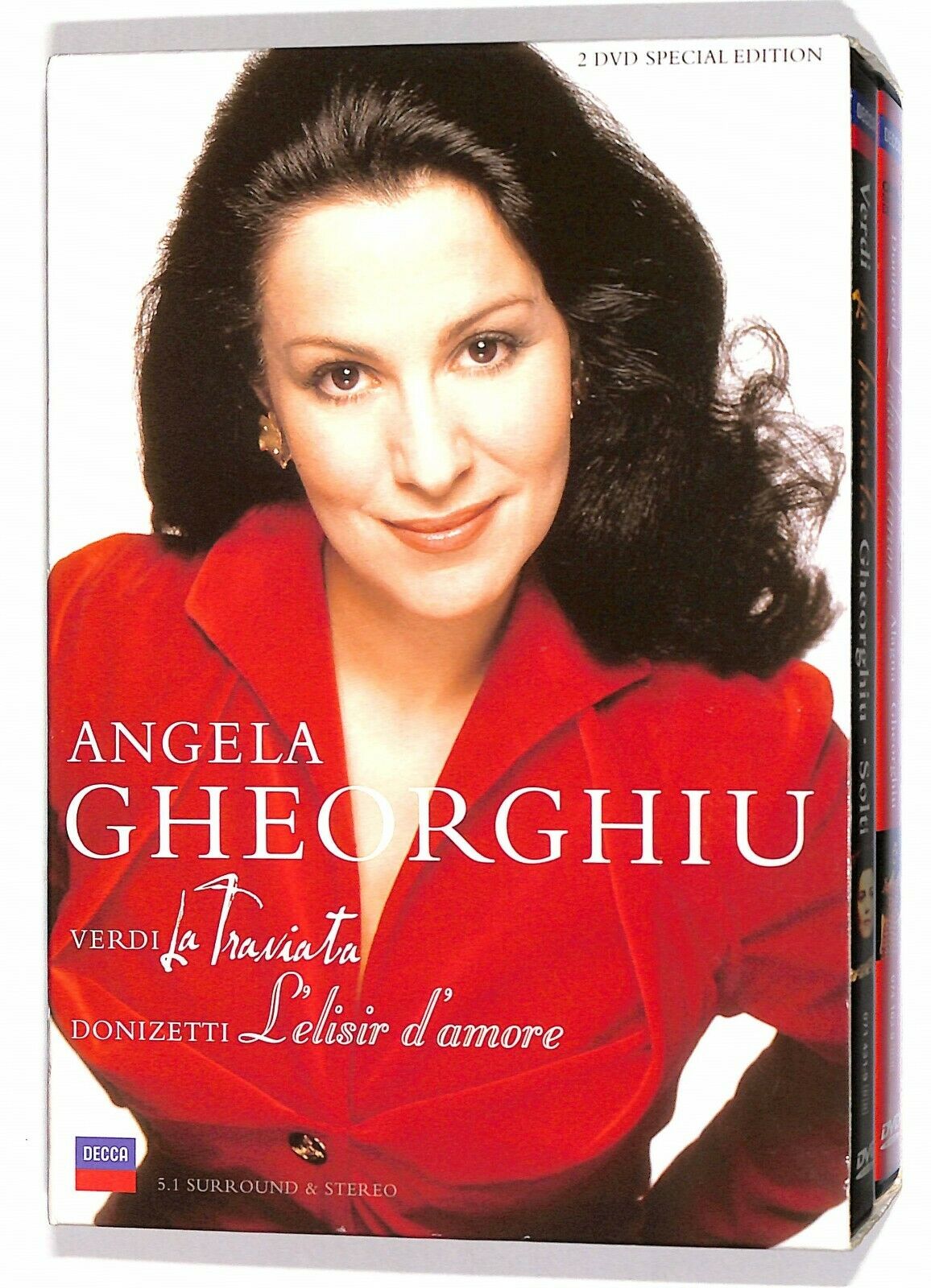 EBOND Angela Gheorghiu: Verdi La Traviata Donizetti L'elisir D'amore DVD D580319