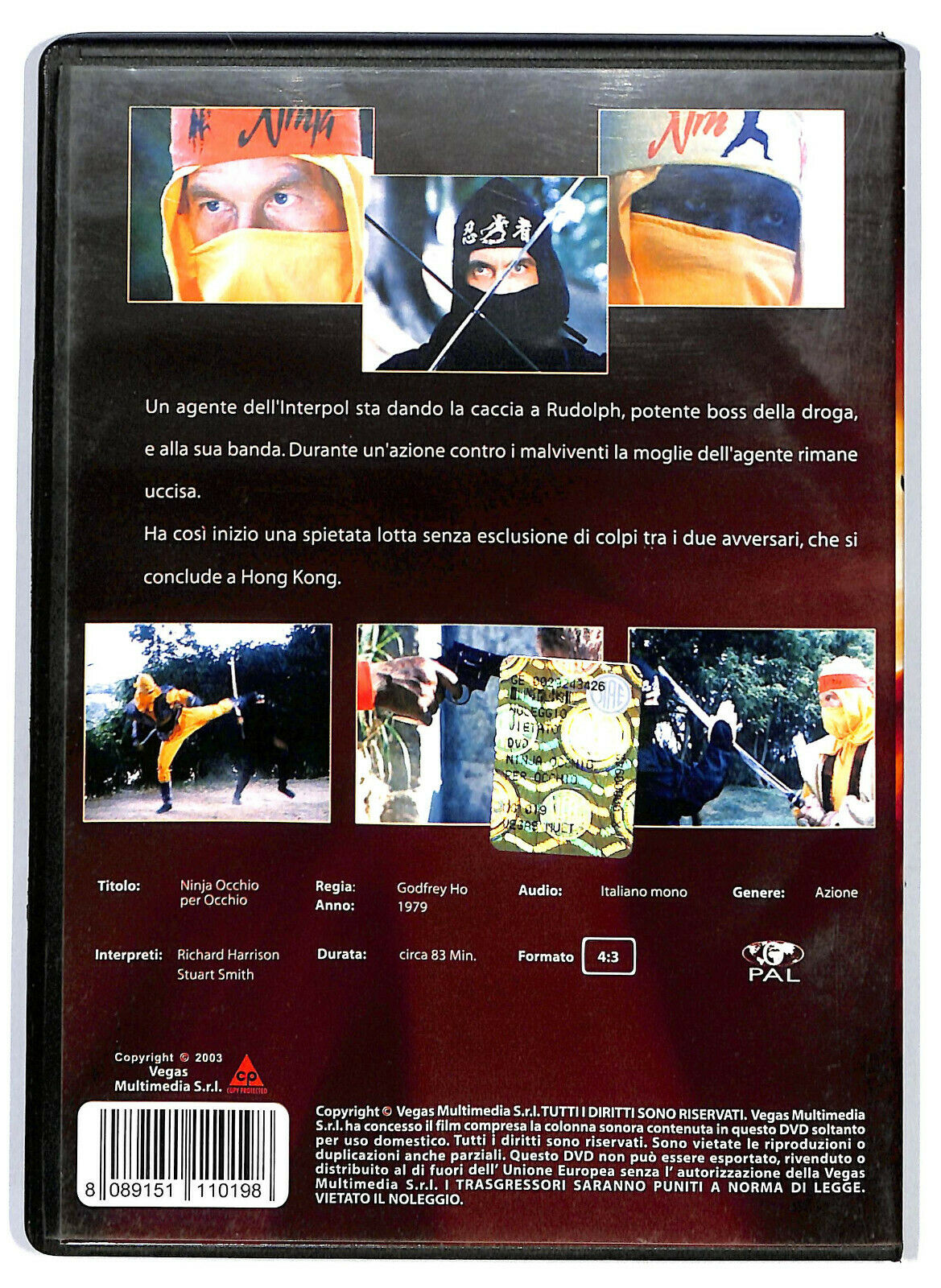EBOND Ninja Occhio Per Occhio  DVD D580550