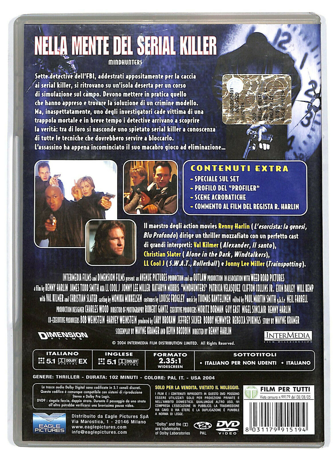EBOND  Nella Mente Del Serial Killer DVD D580638