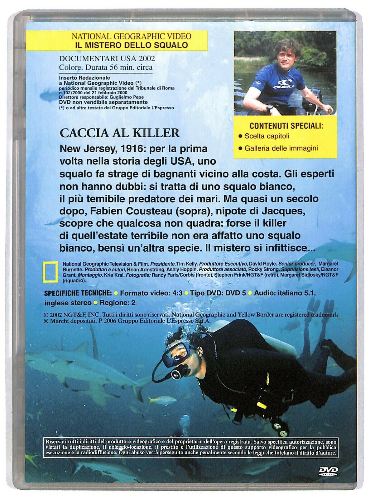 EBOND Il Mistero Dello Squalo - National Geographic Vol.37 DVD D580704