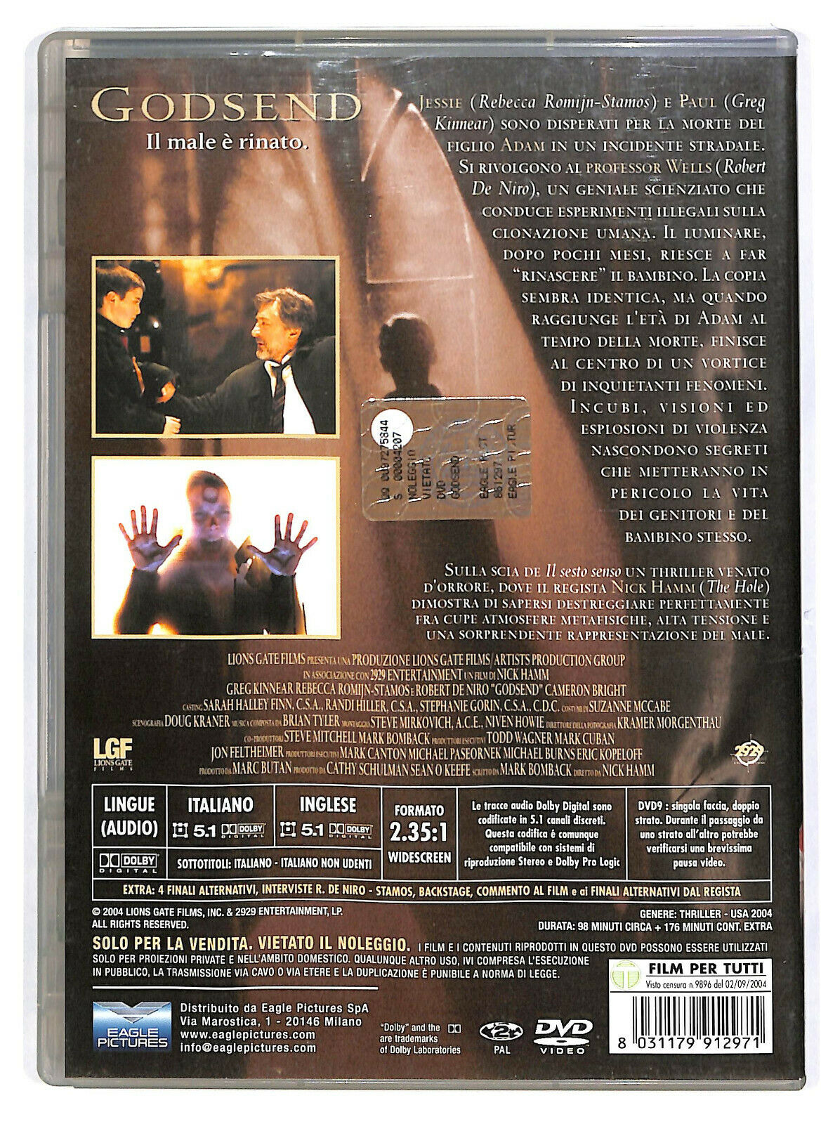 EBOND Godsend  DVD D580822
