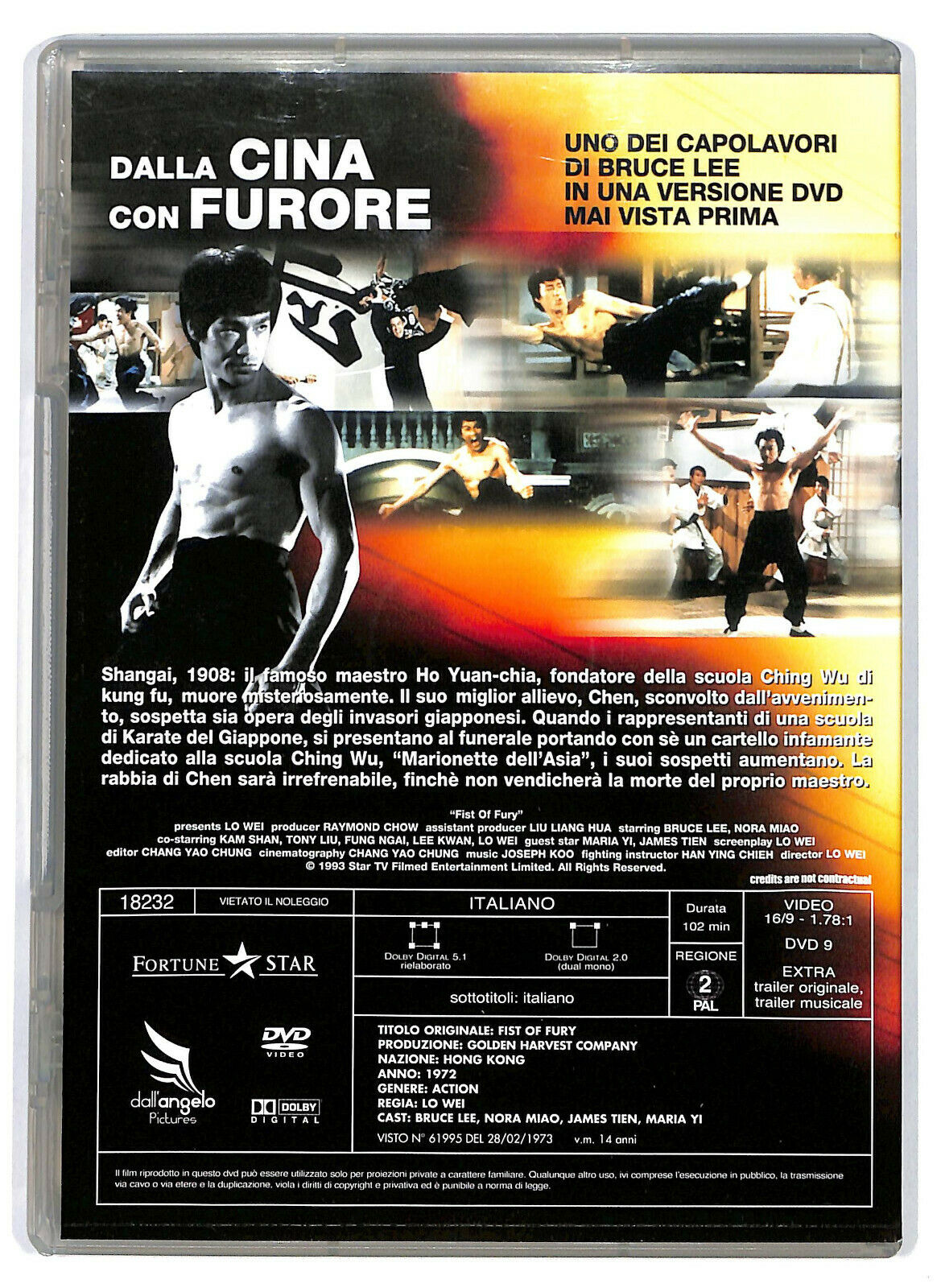 EBOND Dalla Cina Con Furore DVD D580910