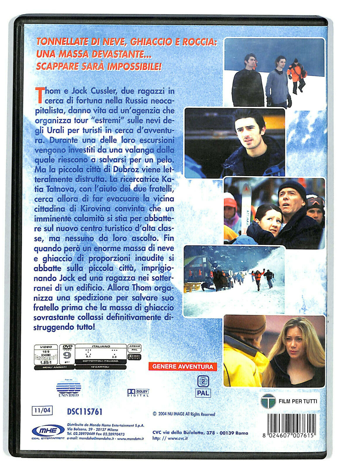 EBOND Avalanche  DVD D580927