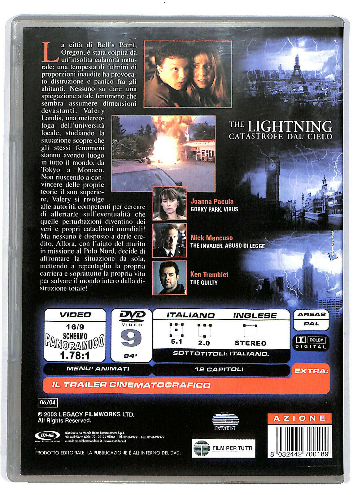EBOND The Lightning   DVD D580934
