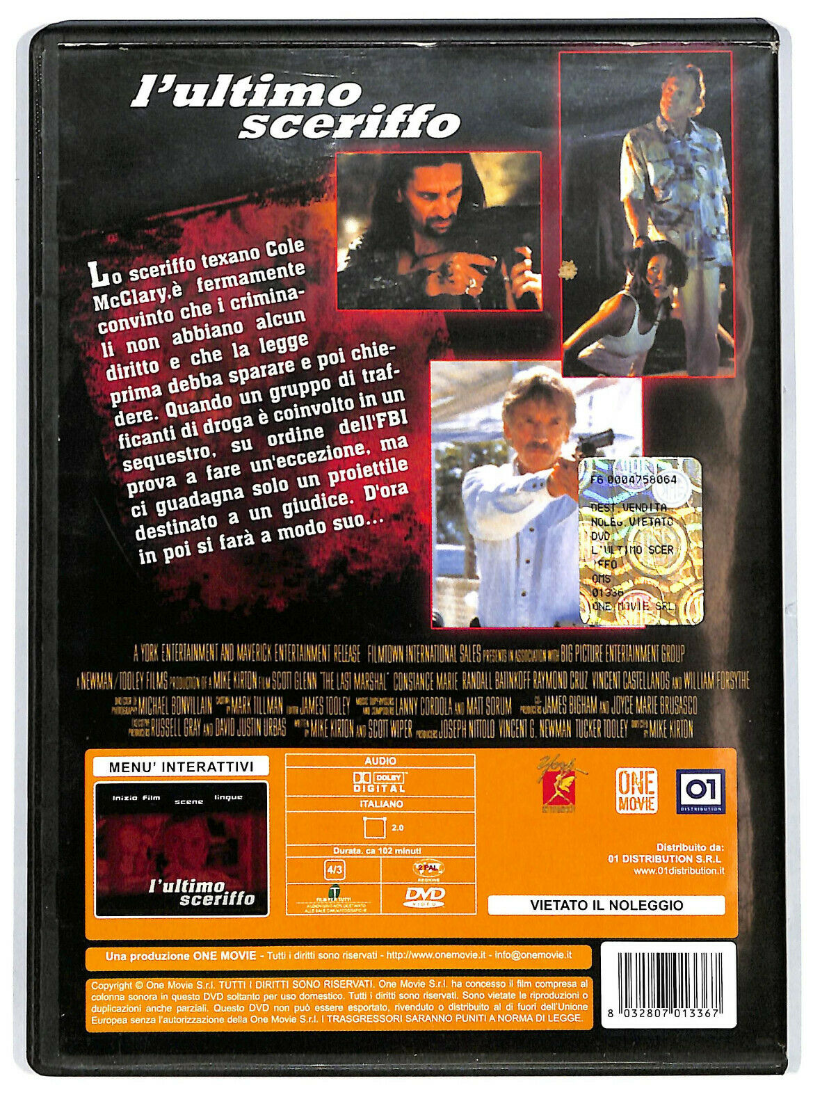 EBOND L' Ultimo Sceriffo  DVD D581112