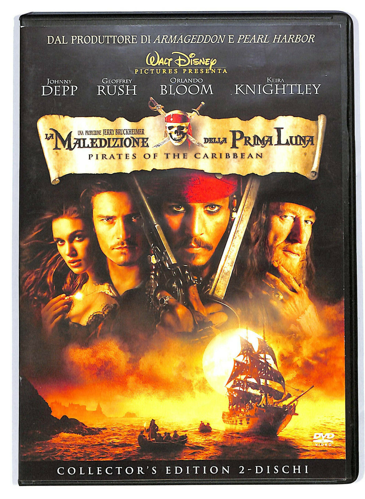 EBOND  Pirati Dei Caraibi La Maledizione Della Prima Luna  DVD  2 Dischi D581148