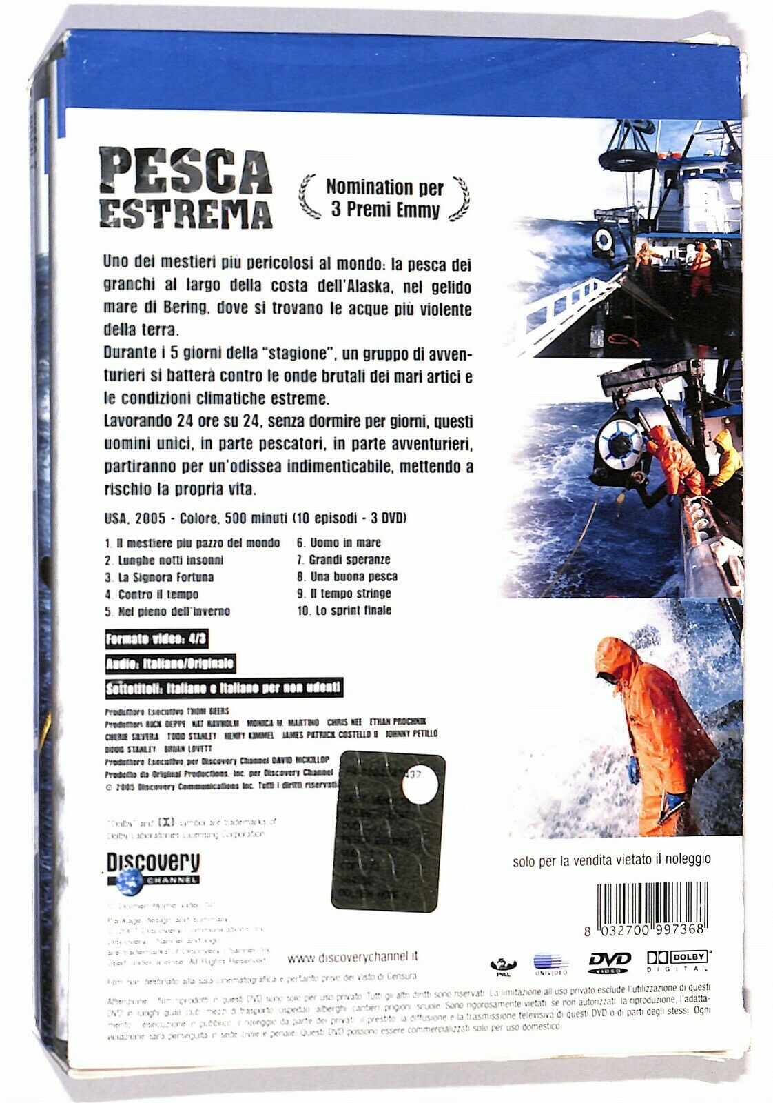 EBOND Pesca Estrema Discovery Channel Stagione 01 (3 DVD) D581224