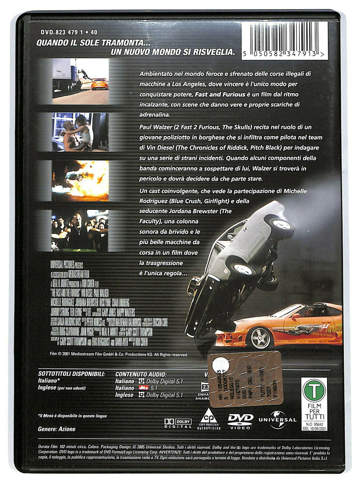 EBOND  Fast And Furious DVD D581305