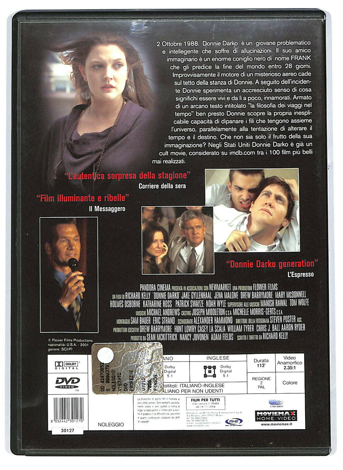 EBOND Donnie Darko   DVD  Ex Noleggio D581326