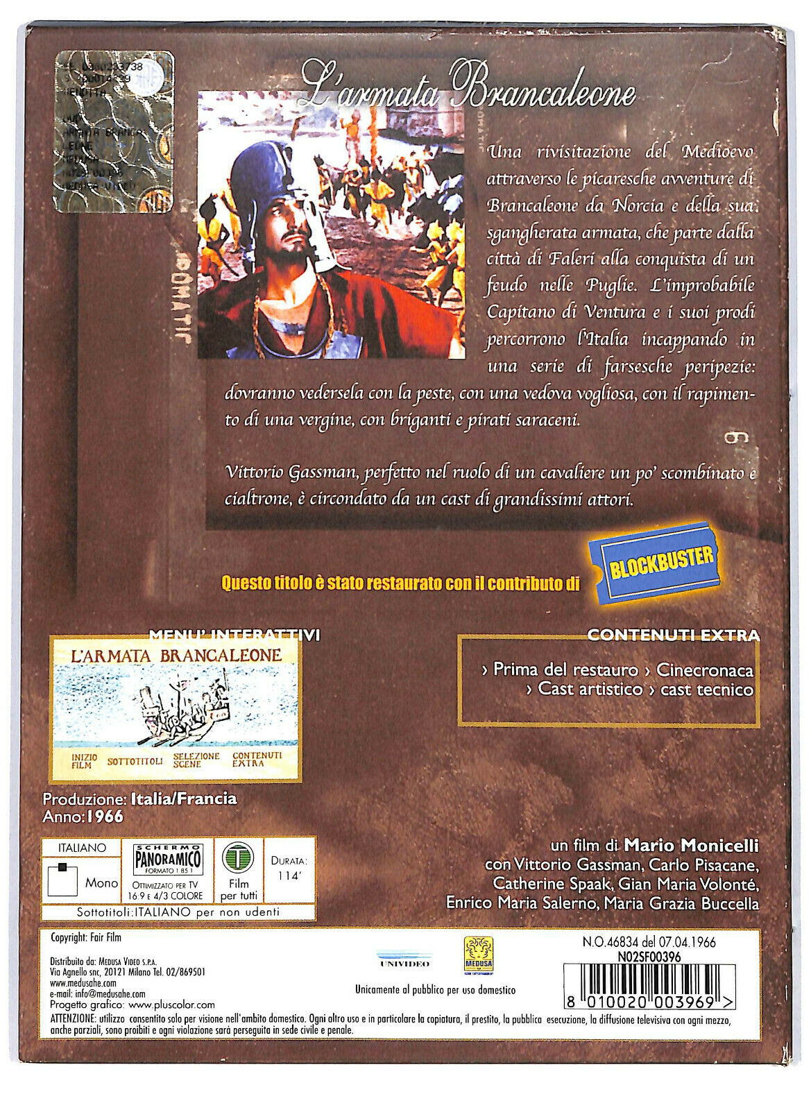 EBOND  L'armata Brancaleone  DVD D581359