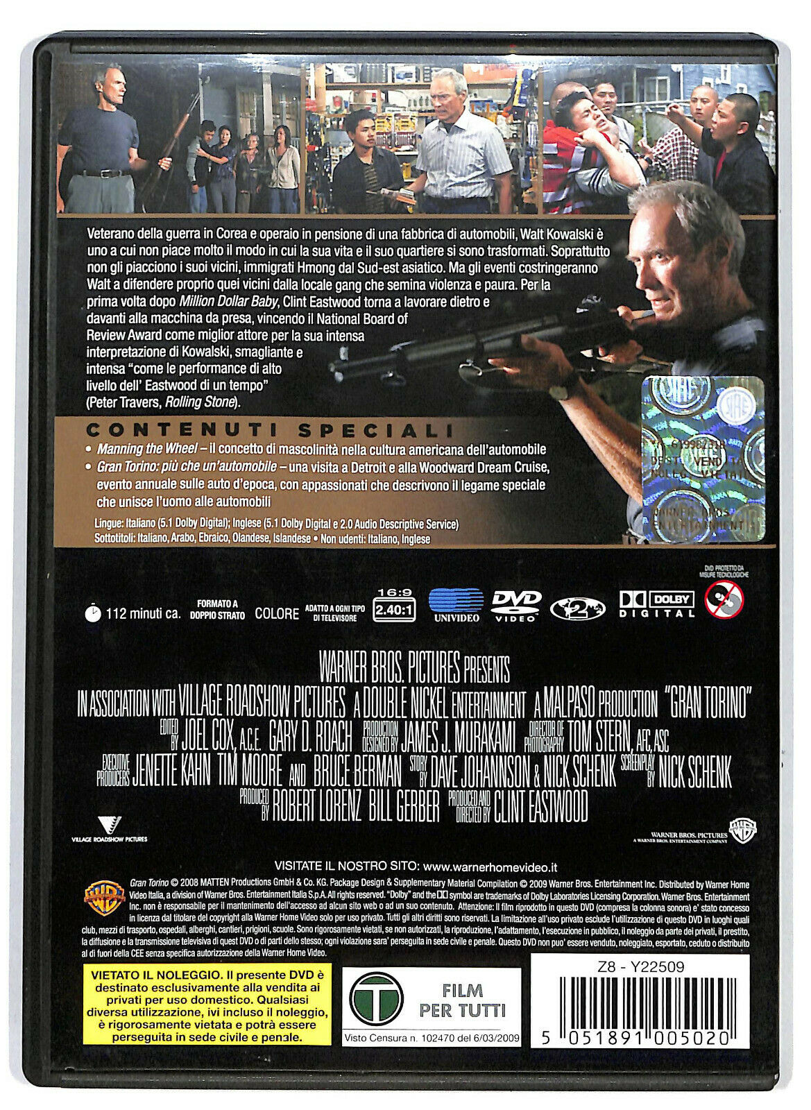 EBOND Gran Torino  DVD D581705