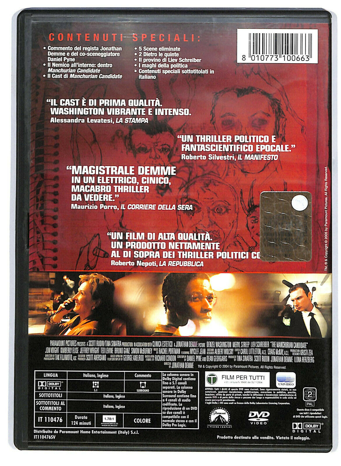 EBOND The Manchurian Candidate  DVD D581813