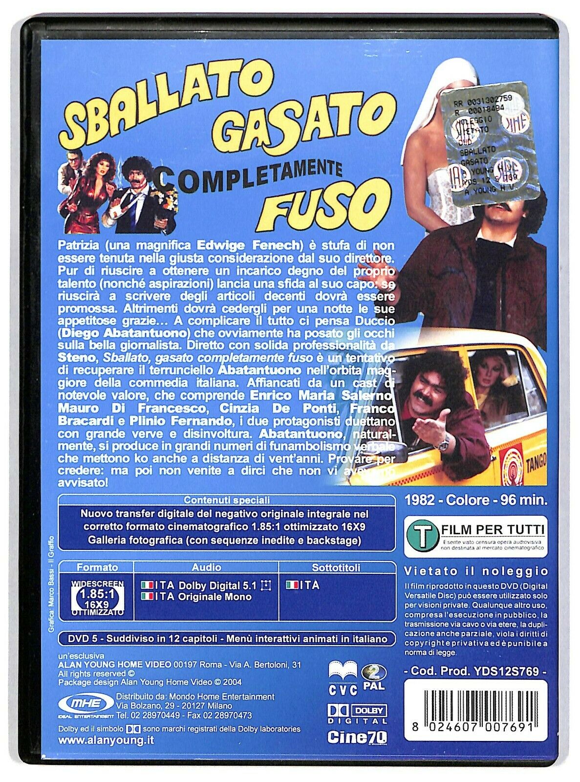 EBOND Sballato, Gasato, Completamente Fuso DVD D582015