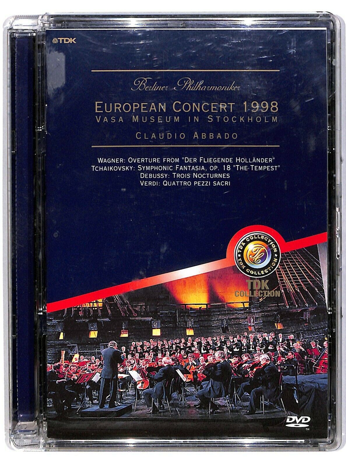 EBOND Claudio Abbado European Concert 1998 Sjb DVD D582113
