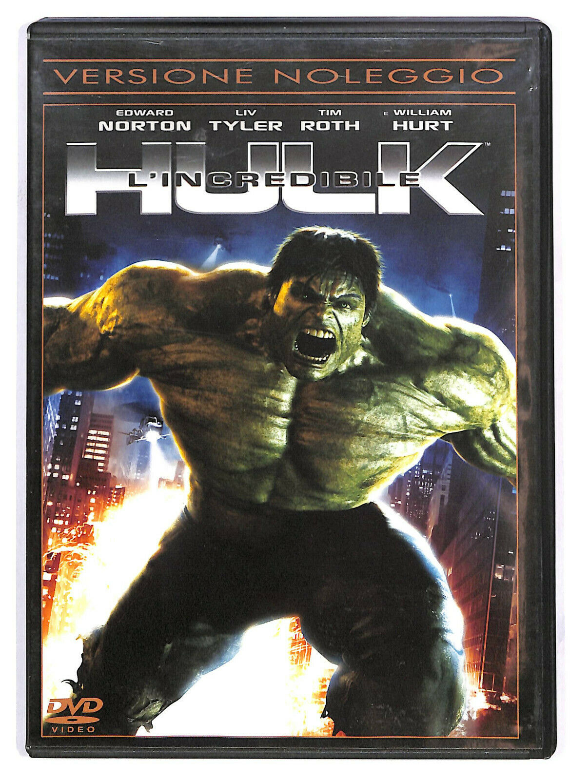 EBOND  L'incredibile Hulk  DVD  Ex Noleggio D582234