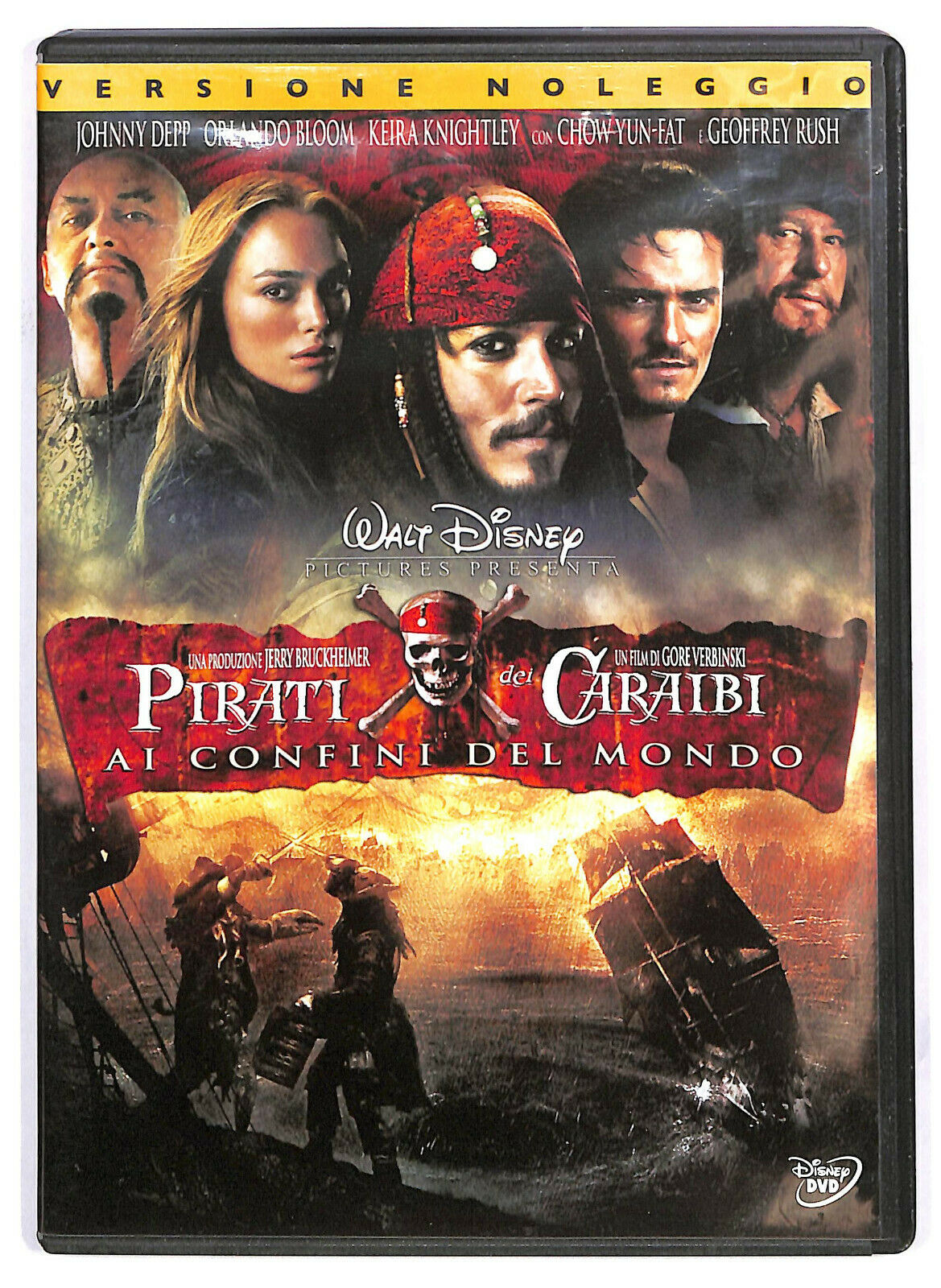 EBOND Pirati Dei Caraibi Ai Confini Del Mondo  DVD Ex Noleggio D582235