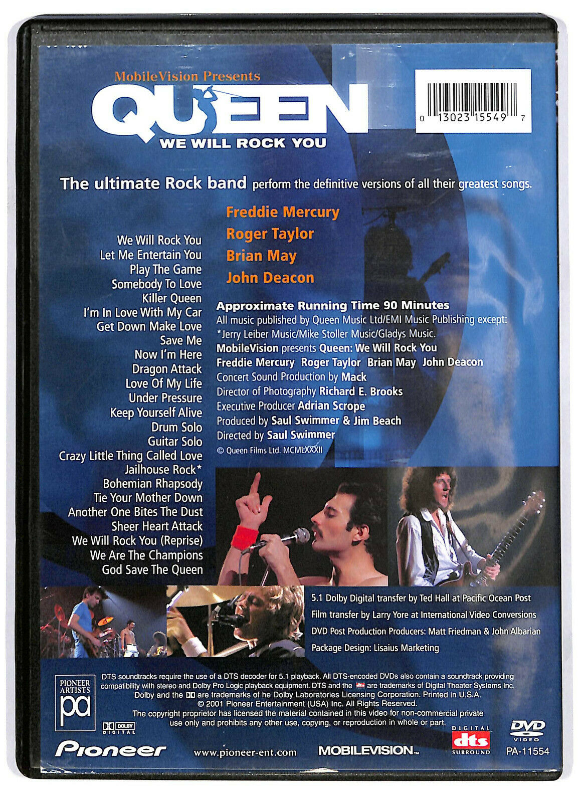 EBOND Queen – We Will Rock You  DVD D582249