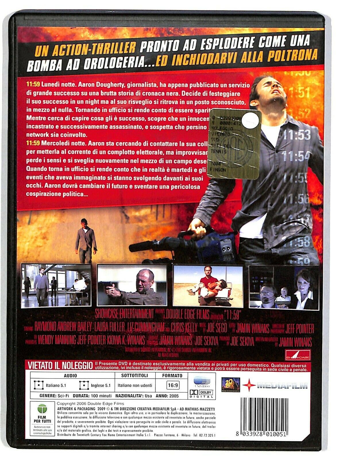 EBOND 11:59 By Raymond Andrew Bailey DVD D582425