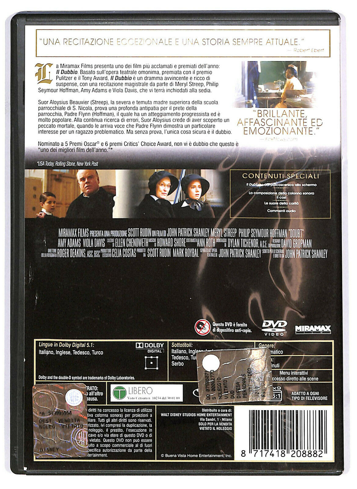EBOND Il Dubbio DVD D582542