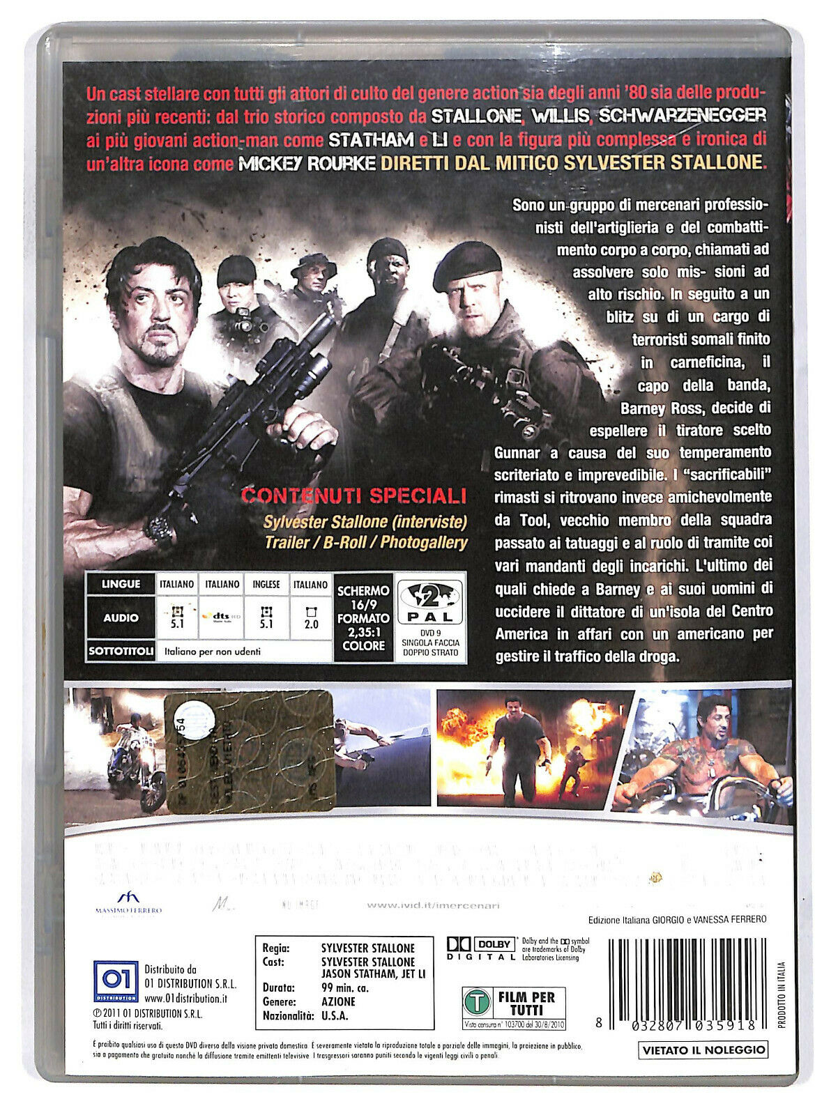 EBOND I Mercenari  DVD D582737