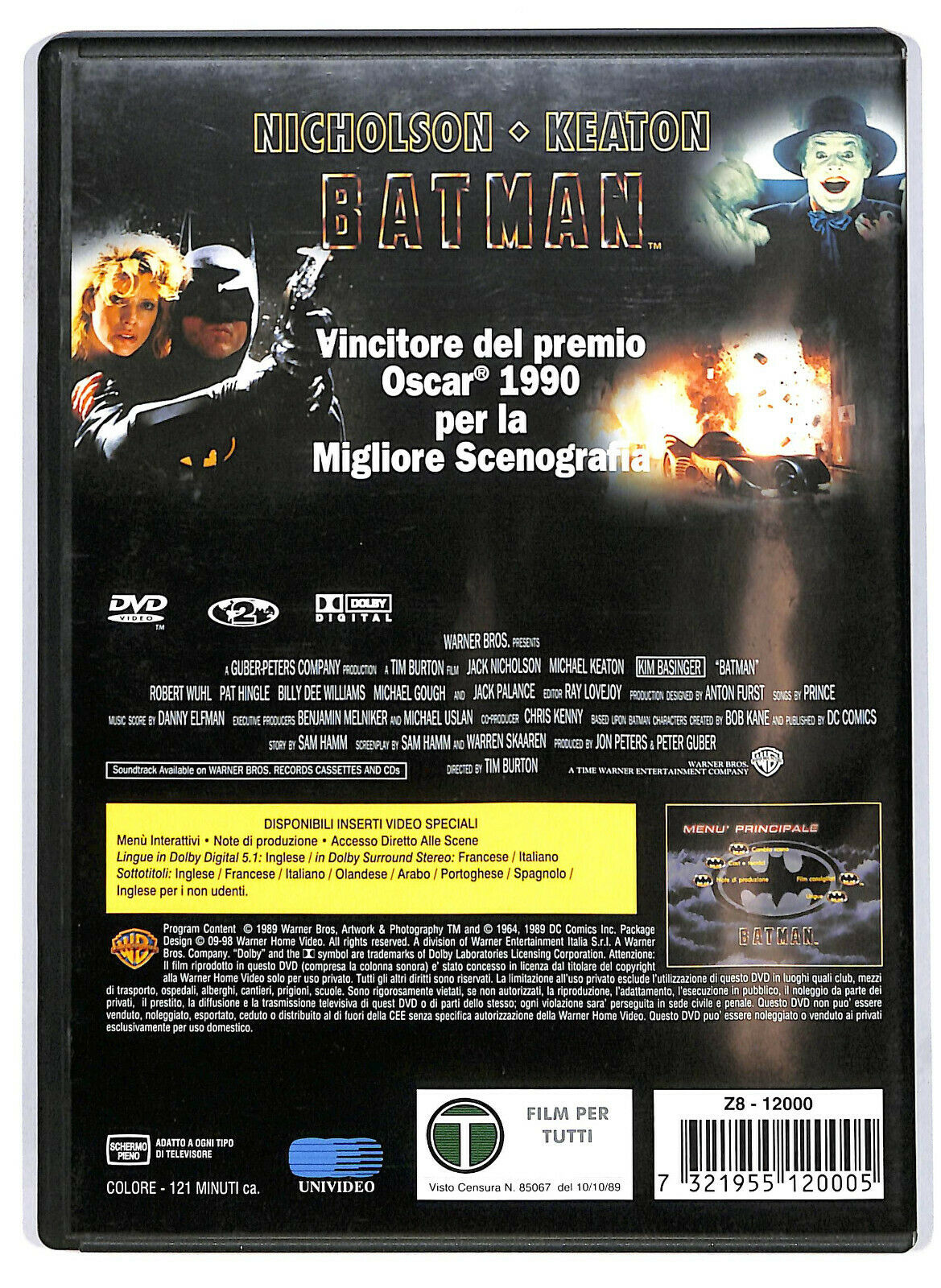 EBOND  Batman  DVD D582752