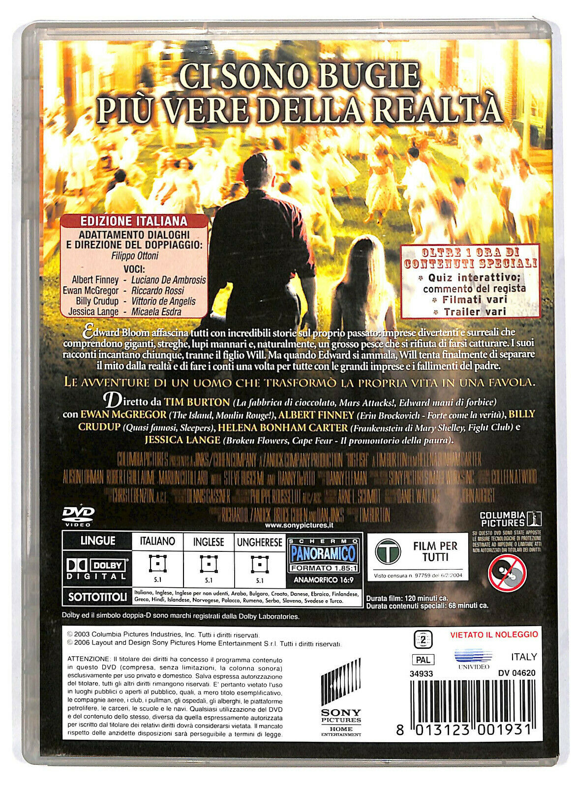 EBOND   Big Fish DVD D582823