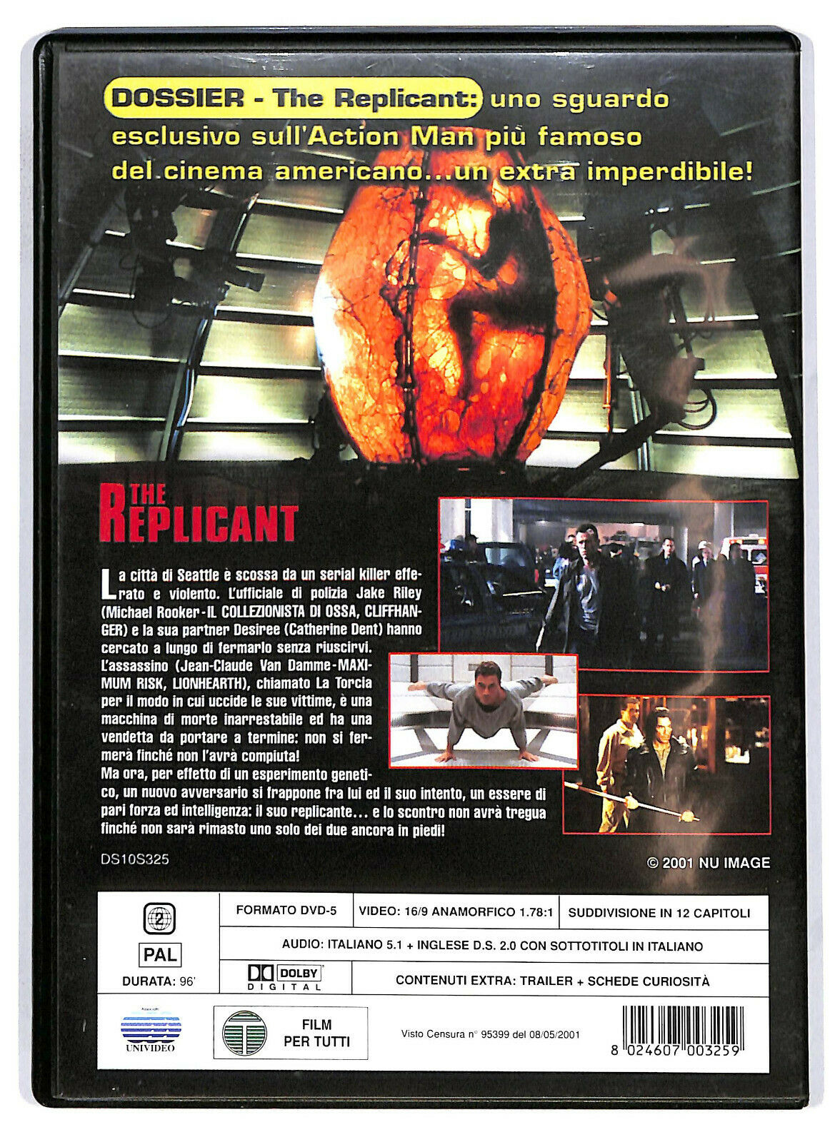 EBOND The Replicant DVD D582828