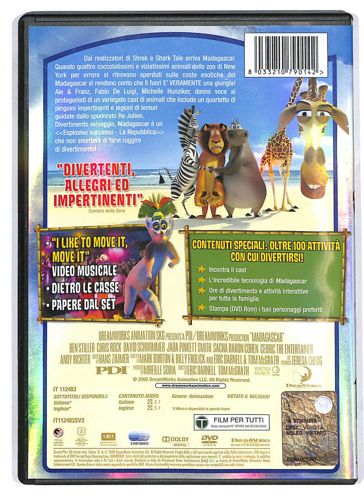EBOND  Madagascar DVD D582829