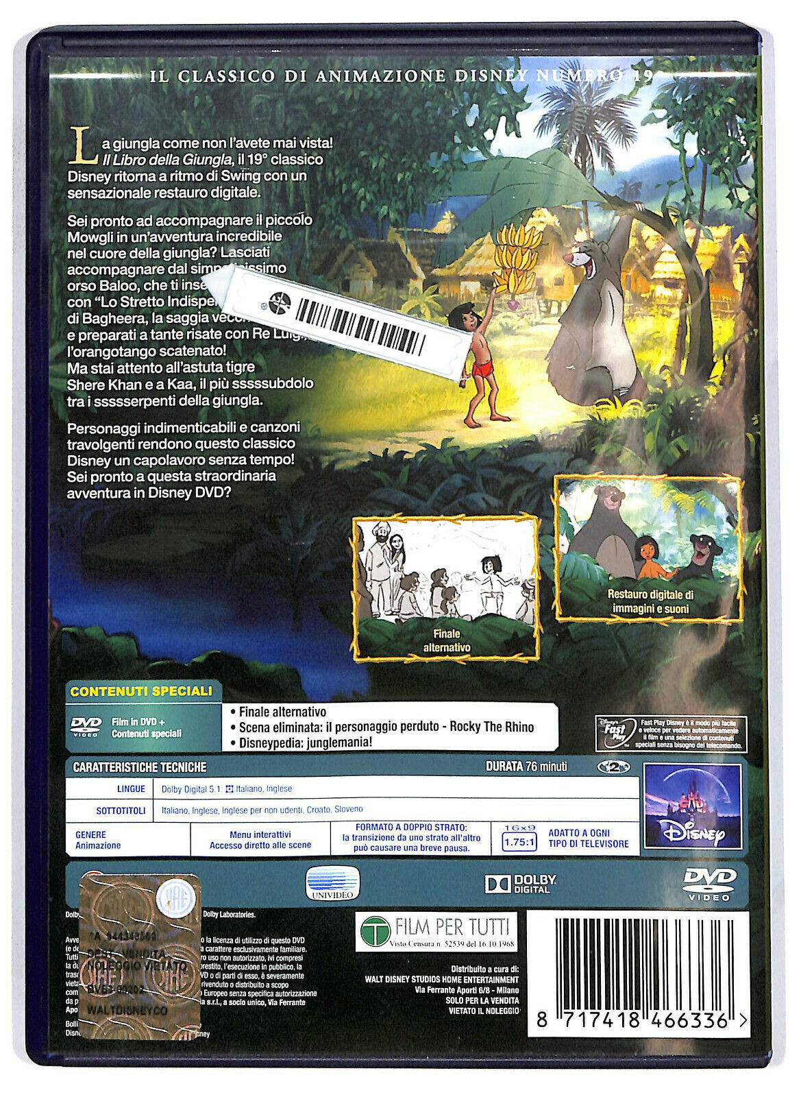 EBOND Il Libro Della Giungla  DVD D582833