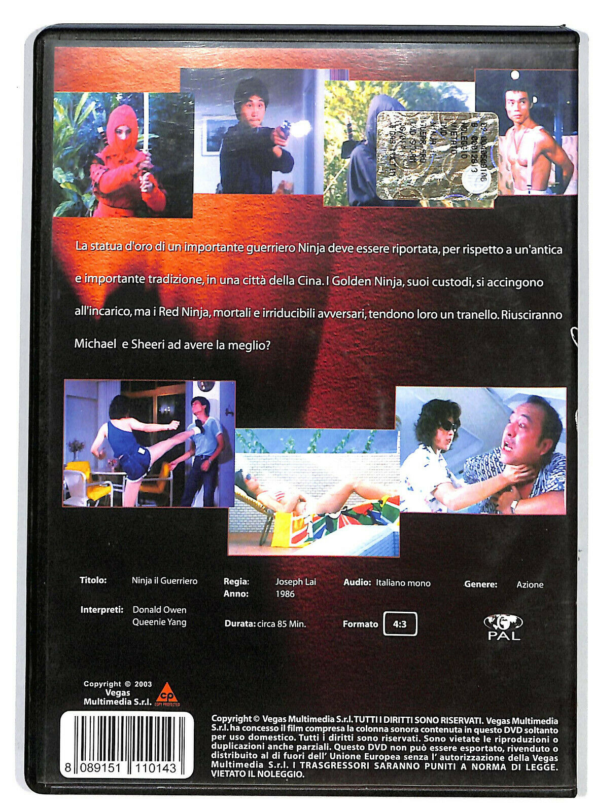 EBOND Ninja Il Guerriero  DVD D582913