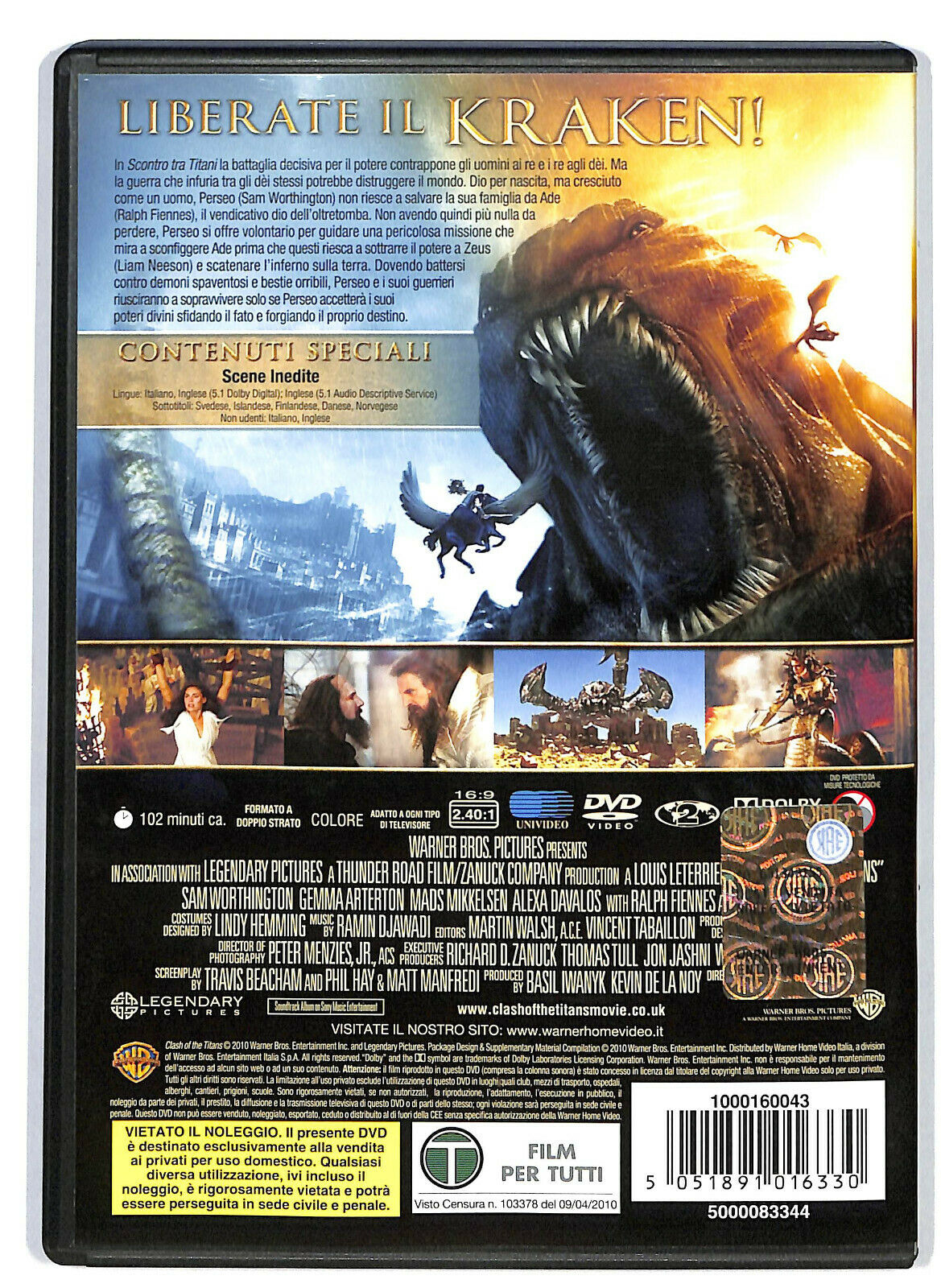 EBOND Scontro Tra Titani DVD D583002