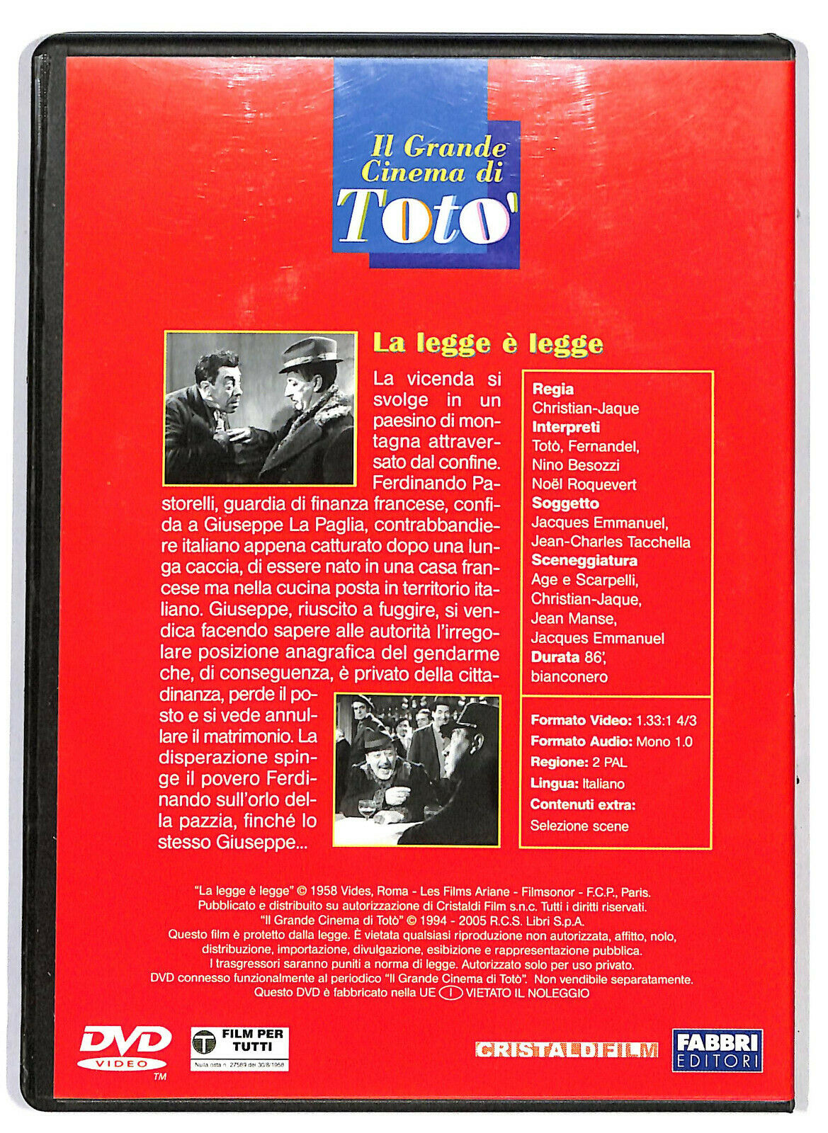 EBOND .a Legge e Legge  DVD D583056