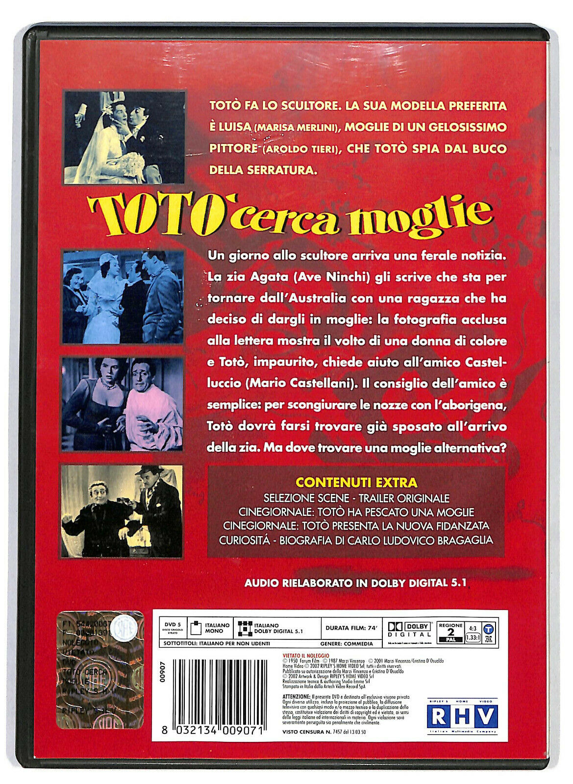 EBOND Toto Cerca Moglie DVD D583061