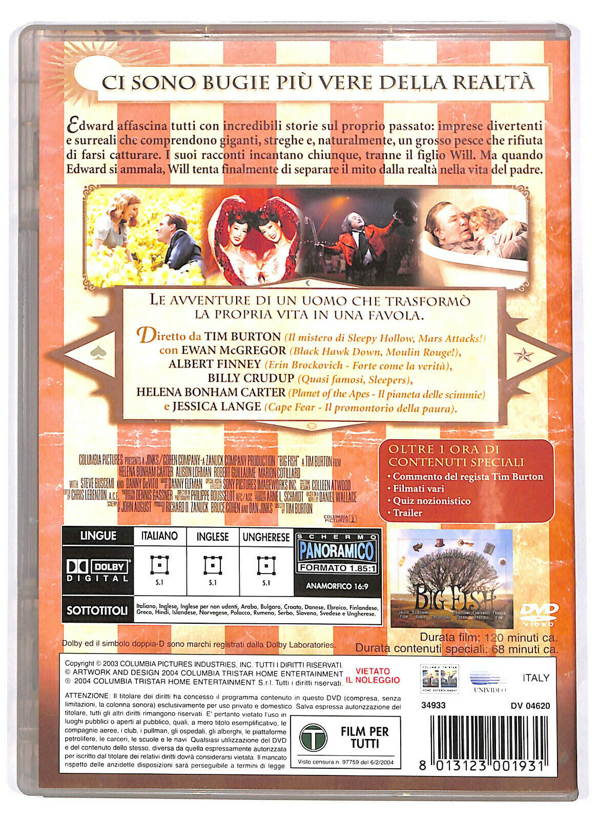 EBOND Big Fish DVD D583118