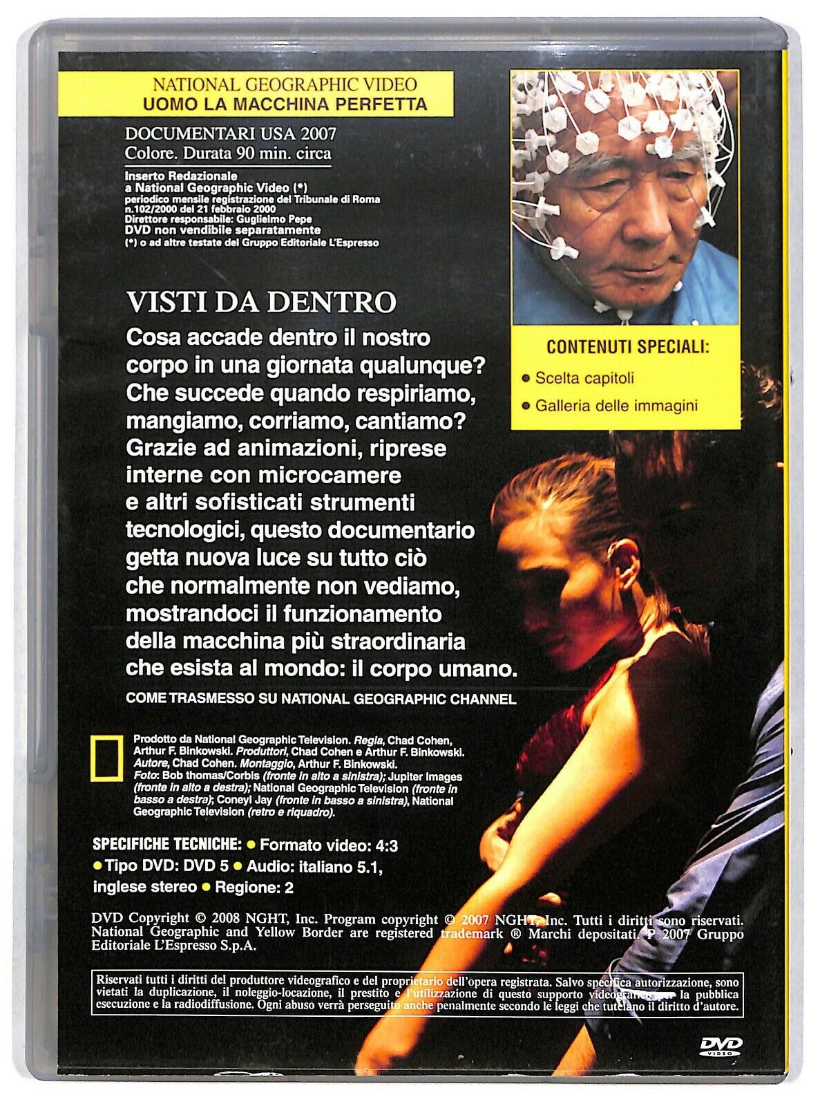 EBOND Uomo: La Macchina Perfetta - National Geographic Vol.59 DVD D583302