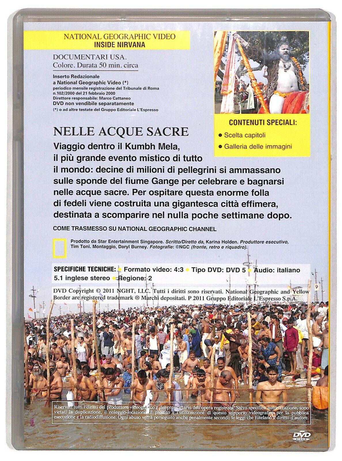 EBOND Inside Nirvana - National Geographic Vol.104 DVD D583335