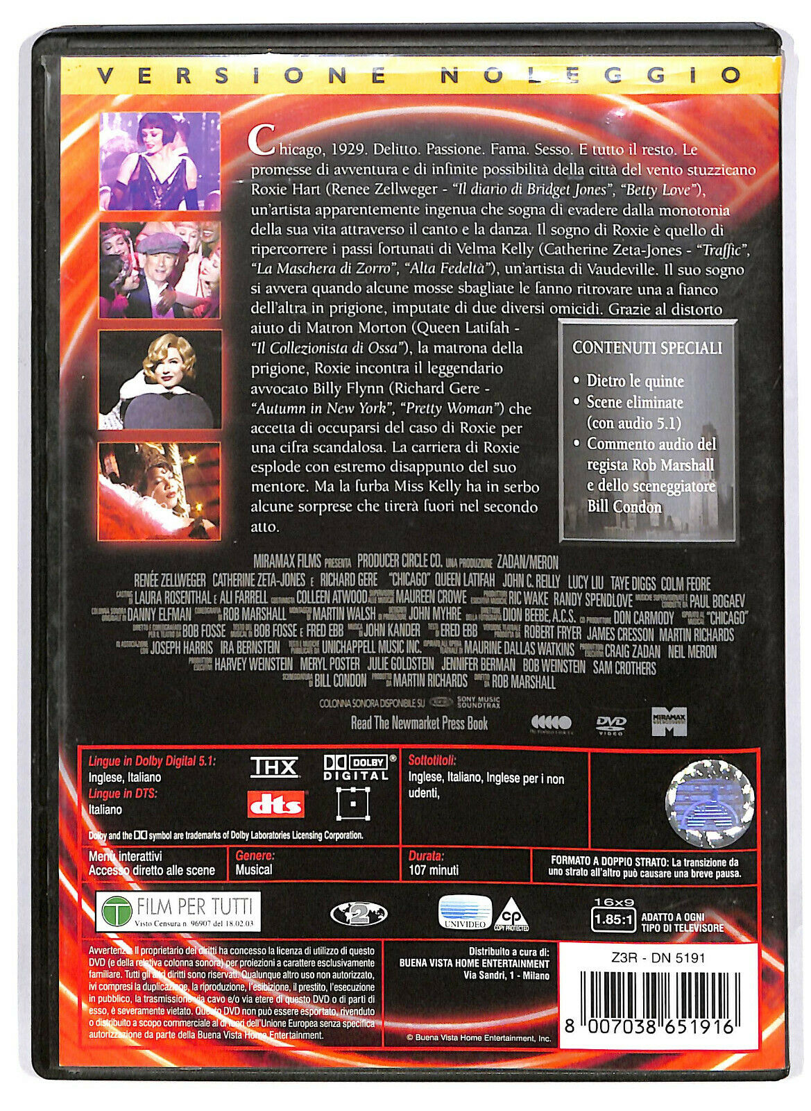 EBOND  Chicago DVD Ex Noleggio D583541