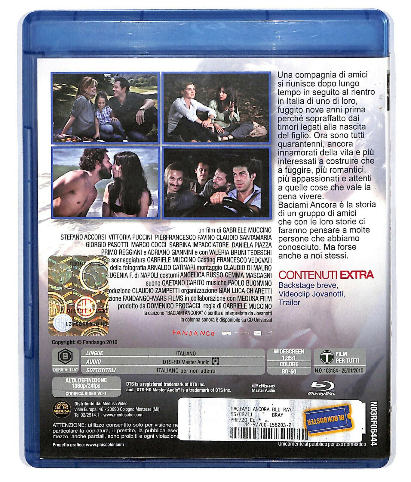 EBOND  Baciami Ancora BLURAY  Ex Noleggio BLURAY D583648