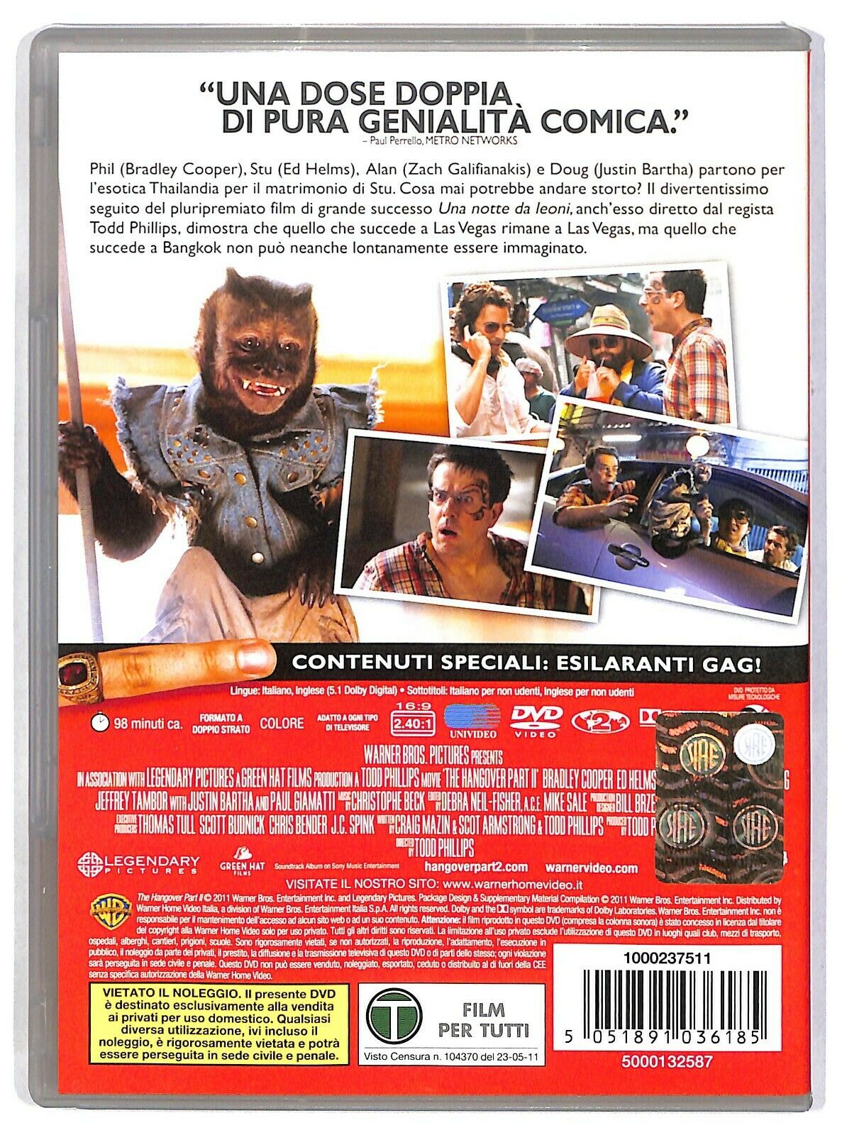EBOND Una Notte Da Leoni 2 DVD D583731