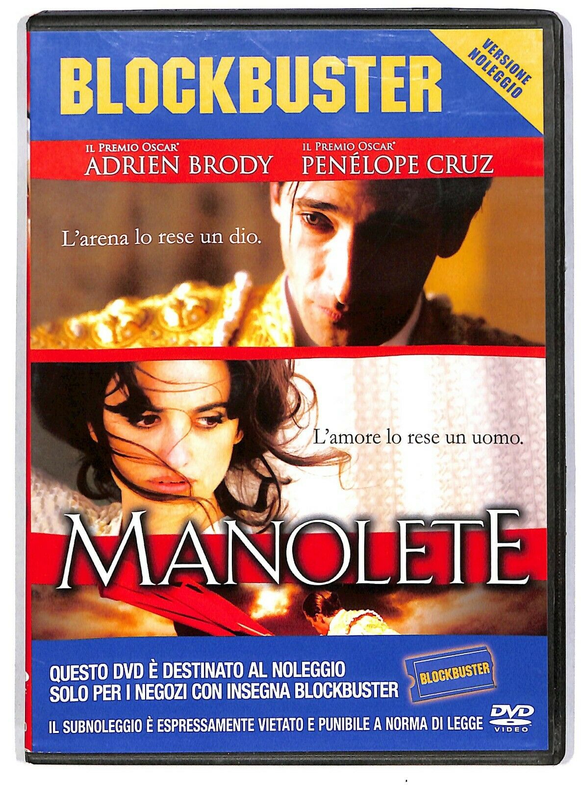 EBOND Manolete DVD Ex Noleggio D583761