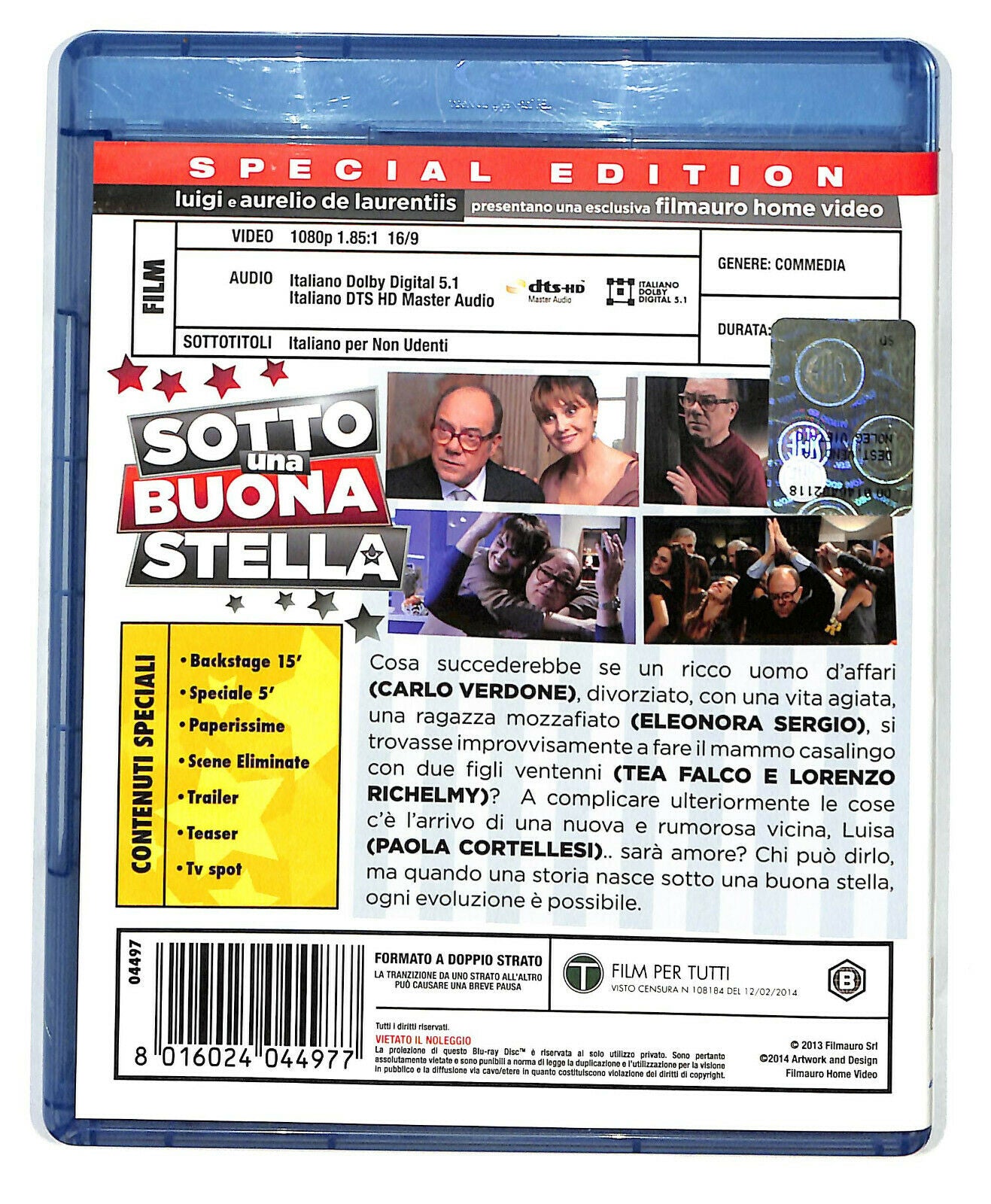 EBOND Sotto Una Buona Stella BLURAY D583934