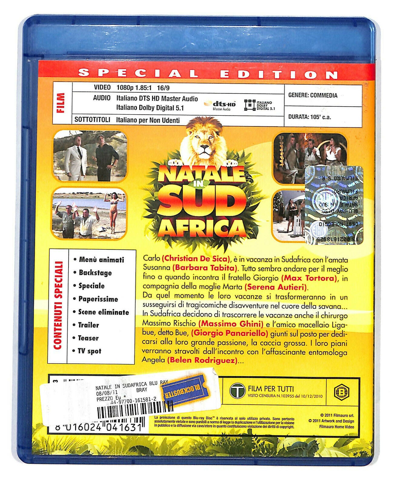 EBOND Natale In Sudafrica  BLURAY D583980