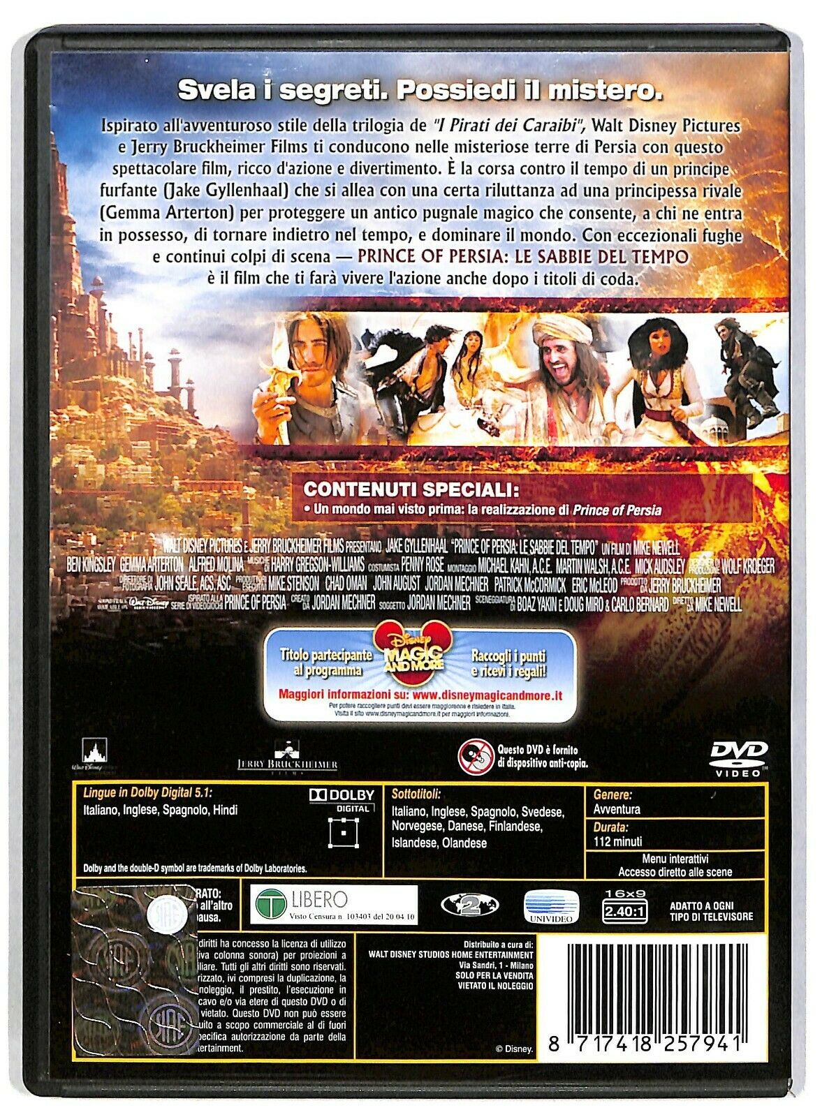 EBOND Prince Of Persia - Le Sabbie Del Tempo  DVD D584220