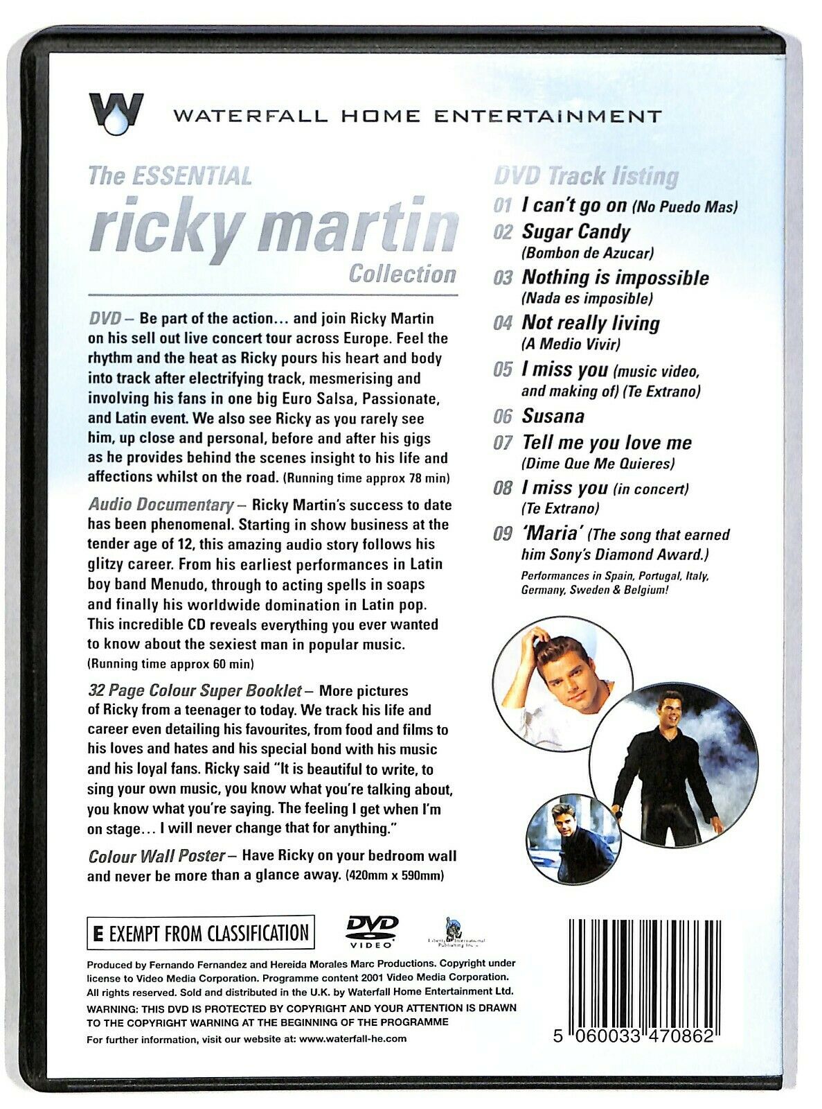 EBOND The Essential Ricky Martin Collection Di Ricky Martin (cd + DVD D584260