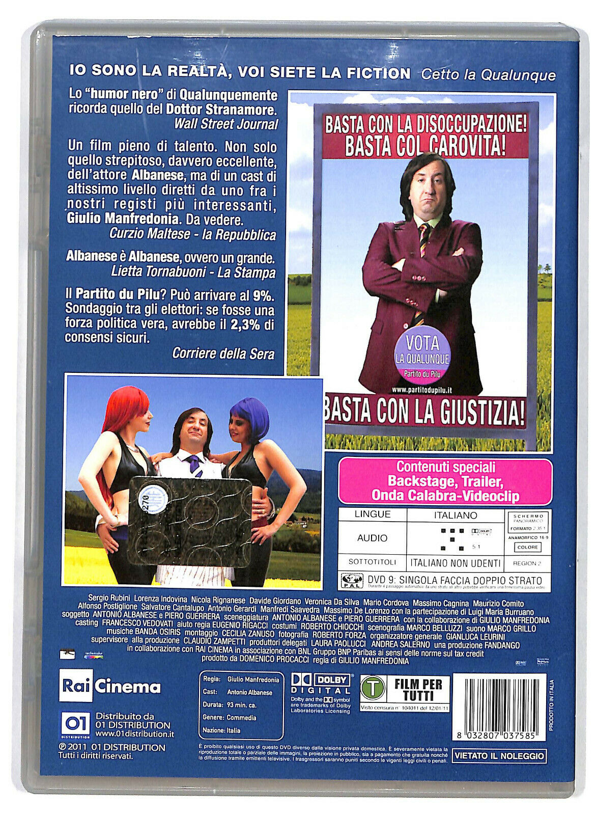 EBOND  Qualunquemente DVD D584308