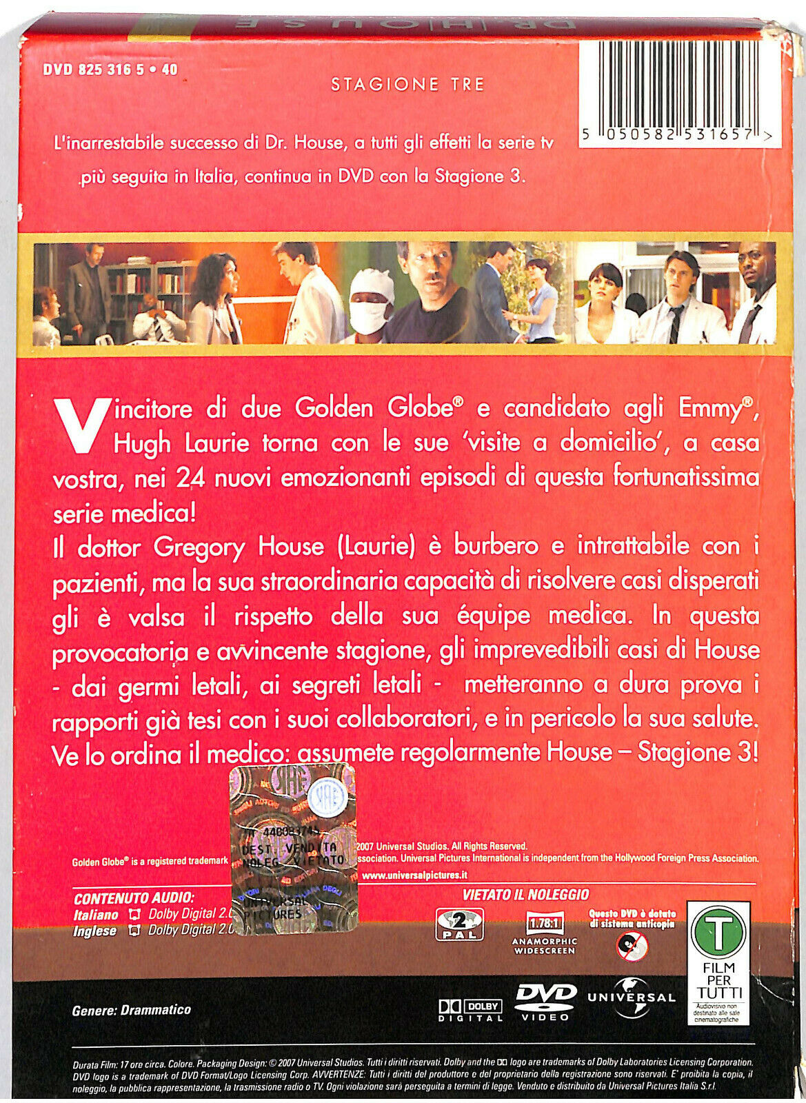 EBOND Dr House Stagione 3  DVD D584362